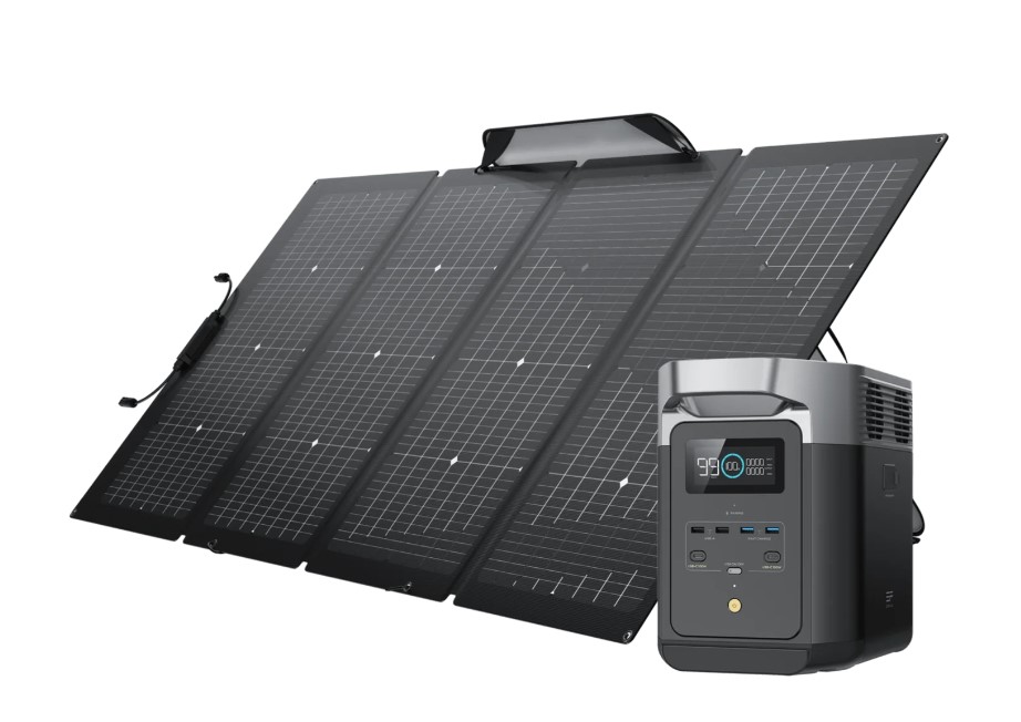 ECOFLOW 220 Watt Bi-Facial Portable Solar Panel - Tru Off Grid